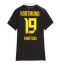 Borussia Dortmund Konstantinos Karetsas #19 Replika Bortedrakt Dame 2026-27 Kortermet