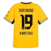 Borussia Dortmund Konstantinos Karetsas #19 Replika Hjemmedrakt 2026-27 Kortermet