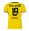 Borussia Dortmund Konstantinos Karetsas #19 Replika Hjemmedrakt Dame 2026-27 Kortermet