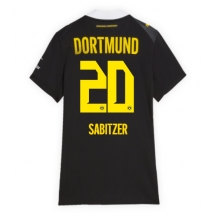 Borussia Dortmund Marcel Sabitzer #20 Replika Bortedrakt Dame 2026-27 Kortermet