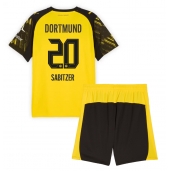 Borussia Dortmund Marcel Sabitzer #20 Replika Hjemmedrakt Barn 2025-26 Kortermet (+ bukser)