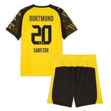 Borussia Dortmund Marcel Sabitzer #20 Replika Hjemmedrakt Barn 2025-26 Kortermet (+ bukser)