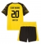 Borussia Dortmund Marcel Sabitzer #20 Replika Hjemmedrakt Barn 2025-26 Kortermet (+ bukser)