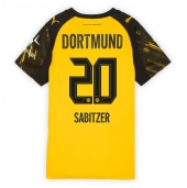 Borussia Dortmund Marcel Sabitzer #20 Replika Hjemmedrakt Dame 2025-26 Kortermet