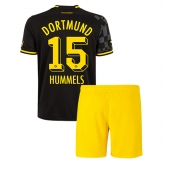 Borussia Dortmund Mats Hummels #15 Replika Bortedrakt Barn 2022-23 Kortermet (+ bukser)