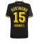 Borussia Dortmund Mats Hummels #15 Replika Bortedrakt Dame 2022-23 Kortermet