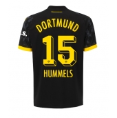 Borussia Dortmund Mats Hummels #15 Replika Bortedrakt Dame 2023-24 Kortermet