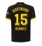 Borussia Dortmund Mats Hummels #15 Replika Bortedrakt Dame 2023-24 Kortermet