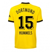 Borussia Dortmund Mats Hummels #15 Replika Hjemmedrakt Dame 2023-24 Kortermet