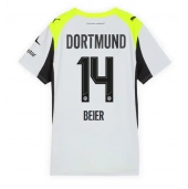 Borussia Dortmund Maximilian Beier #14 Replika Bortedrakt Dame 2025-26 Kortermet