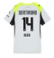 Borussia Dortmund Maximilian Beier #14 Replika Bortedrakt Dame 2025-26 Kortermet