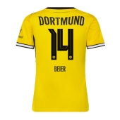 Borussia Dortmund Maximilian Beier #14 Replika Hjemmedrakt Dame 2026-27 Kortermet