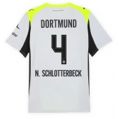 Borussia Dortmund Nico Schlotterbeck #4 Replika Bortedrakt 2025-26 Kortermet