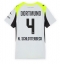Borussia Dortmund Nico Schlotterbeck #4 Replika Bortedrakt Dame 2025-26 Kortermet