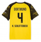 Borussia Dortmund Nico Schlotterbeck #4 Replika Hjemmedrakt 2025-26 Kortermet