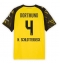 Borussia Dortmund Nico Schlotterbeck #4 Replika Hjemmedrakt 2025-26 Kortermet