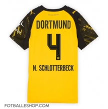 Borussia Dortmund Nico Schlotterbeck #4 Replika Hjemmedrakt Dame 2025-26 Kortermet