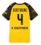 Borussia Dortmund Nico Schlotterbeck #4 Replika Hjemmedrakt Dame 2025-26 Kortermet