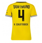 Borussia Dortmund Nico Schlotterbeck #4 Replika Hjemmedrakt Dame 2026-27 Kortermet