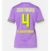 Borussia Dortmund Nico Schlotterbeck #4 Replika Tredjedrakt Dame 2026-27 Kortermet