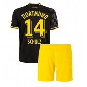 Borussia Dortmund Nico Schulz #14 Replika Bortedrakt Barn 2022-23 Kortermet (+ bukser)