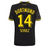 Borussia Dortmund Nico Schulz #14 Replika Bortedrakt Dame 2022-23 Kortermet