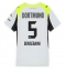 Borussia Dortmund Ramy Bensebaini #5 Replika Bortedrakt Dame 2025-26 Kortermet