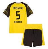 Borussia Dortmund Ramy Bensebaini #5 Replika Hjemmedrakt Barn 2025-26 Kortermet (+ bukser)