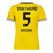 Borussia Dortmund Ramy Bensebaini #5 Replika Hjemmedrakt Dame 2026-27 Kortermet