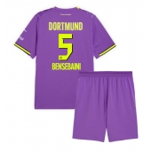 Borussia Dortmund Ramy Bensebaini #5 Replika Tredjedrakt Barn 2026-27 Kortermet (+ bukser)