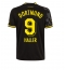 Borussia Dortmund Sebastien Haller #9 Replika Bortedrakt 2022-23 Kortermet