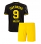 Borussia Dortmund Sebastien Haller #9 Replika Bortedrakt Barn 2022-23 Kortermet (+ bukser)