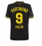 Borussia Dortmund Sebastien Haller #9 Replika Bortedrakt Dame 2022-23 Kortermet