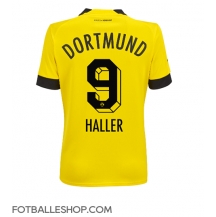 Borussia Dortmund Sebastien Haller #9 Replika Hjemmedrakt Dame 2022-23 Kortermet