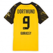 Borussia Dortmund Serhou Guirassy #9 Replika Hjemmedrakt Dame 2025-26 Kortermet