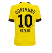 Borussia Dortmund Thorgan Hazard #10 Replika Hjemmedrakt Dame 2022-23 Kortermet