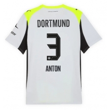 Borussia Dortmund Waldemar Anton #3 Replika Bortedrakt 2025-26 Kortermet
