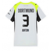 Borussia Dortmund Waldemar Anton #3 Replika Bortedrakt Dame 2025-26 Kortermet