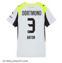 Borussia Dortmund Waldemar Anton #3 Replika Bortedrakt Dame 2025-26 Kortermet