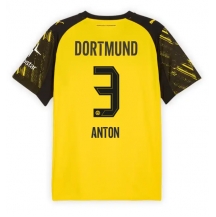 Borussia Dortmund Waldemar Anton #3 Replika Hjemmedrakt 2025-26 Kortermet