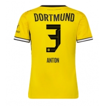 Borussia Dortmund Waldemar Anton #3 Replika Hjemmedrakt Dame 2026-27 Kortermet