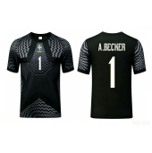 Brasil Alisson Becker #1 Keeper Replika Hjemmedrakt VM 2026 Kortermet