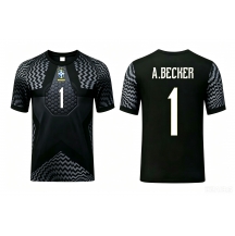 Brasil Alisson Becker #1 Keeper Replika Hjemmedrakt VM 2026 Kortermet