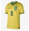 Brasil Bruno Guimaraes #8 Replika Hjemmedrakt VM 2026 Kortermet