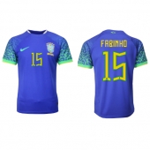 Brasil Fabinho #15 Replika Bortedrakt VM 2022 Kortermet