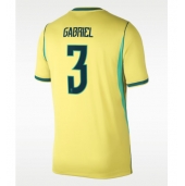Brasil Gabriel Magalhaes #3 Replika Hjemmedrakt VM 2026 Kortermet