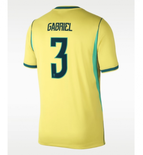 Brasil Gabriel Magalhaes #3 Replika Hjemmedrakt VM 2026 Kortermet Brasil Gabriel Magalhaes #3 Replika Hjemmedrakt VM 2026 Kortermet