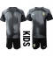 Brasil Keeper Replika Hjemmedrakt Barn VM 2022 Kortermet (+ bukser)