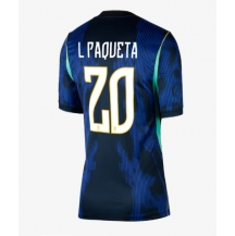 Brasil Lucas Paqueta #20 Replika Bortedrakt Dame VM 2026 Kortermet