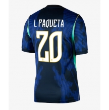 Brasil Lucas Paqueta #20 Replika Bortedrakt VM 2026 Kortermet